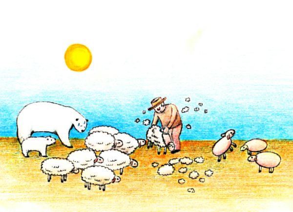 9º Concurso de Humor Gráfico Gin. Todo se complica en el planeta Tierra.